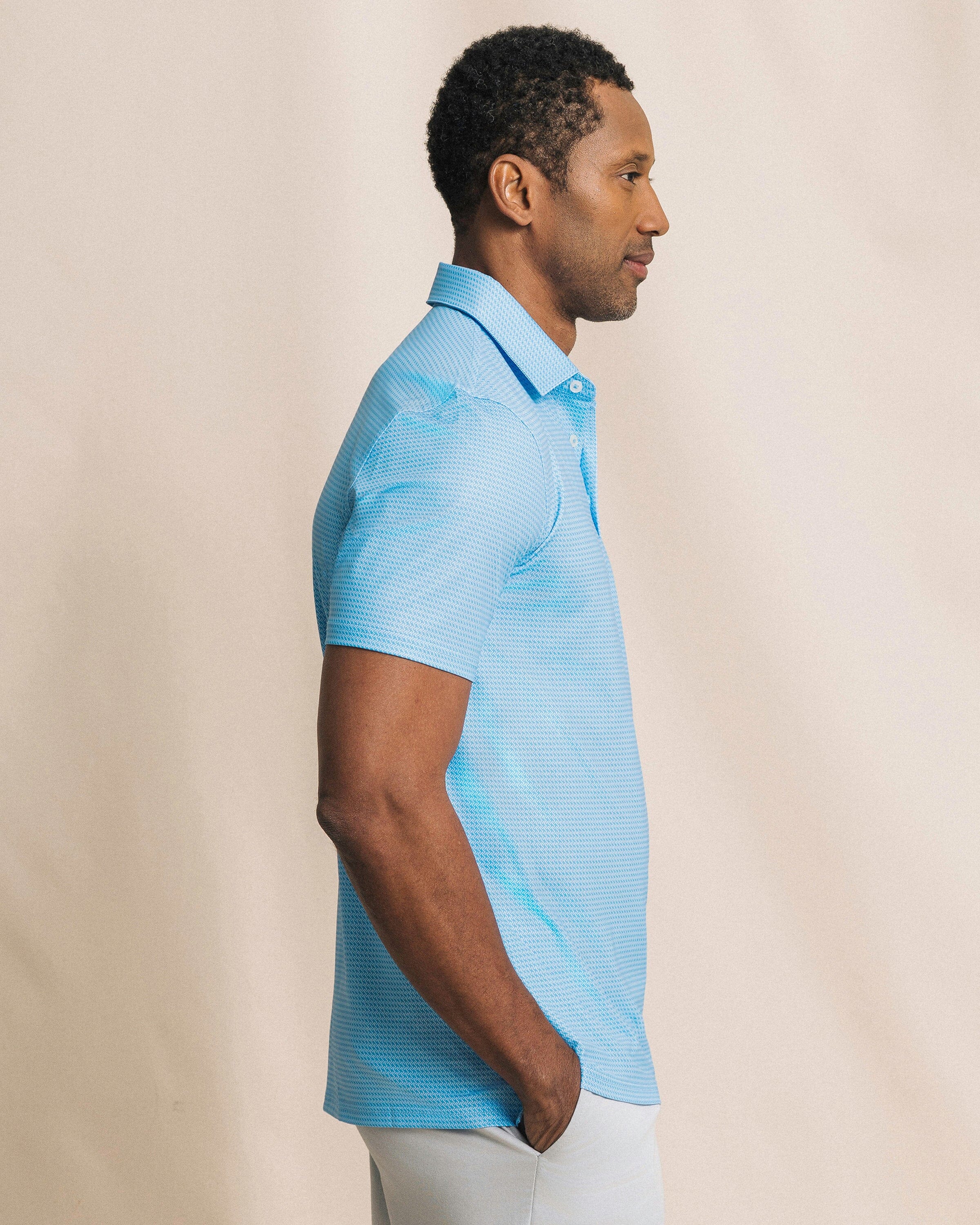 Driver Getting Ziggy With It Printed Polo